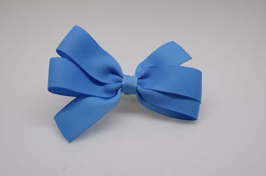 Large pinwheel hair Bow with colors  Tourquoise